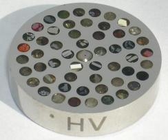 SPI Supplies Standards for Microanalysis, 53 Minerals, 6 mm x 25 mm Diameter with e-Beam Lettering