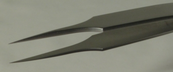 SPI-Swiss Style #4 Antimagnetic Stainless Steel Tweezer, High Precision, 110 mm