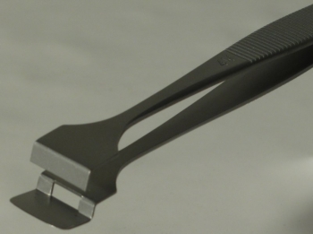 SPI-Swiss Wafer Style 4W Tweezers, Antimagnetic Stainless Steel, 133 mm