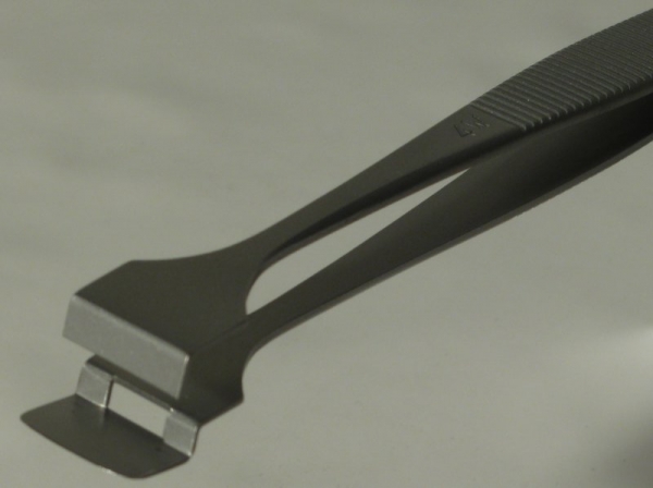 SPI-Swiss Wafer Style 4W Tweezers, Antimagnetic Stainless Steel, 133 mm