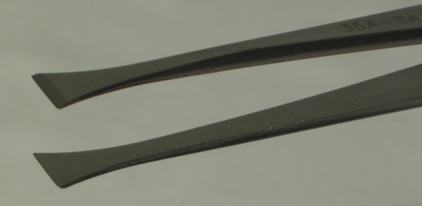 SPI-Swiss Wafer Style 35A Tweezers, Antimagnetic Stainless Steel, 121 mm