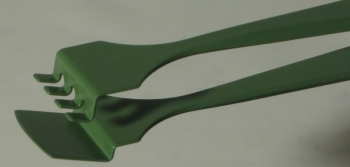 SPI-Swiss Wafer Style 4WF PTFE Coated Tweezers, Antimagnetic Stainless Steel, 133 mm