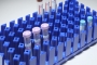 SmoothRack Test Tube Rack in Blue, one piece