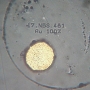 SPI Supplies Brand Standards For Microanalysis, NIST, CMTaylor, SRM-481B Gold-Silver Wires, Mounted