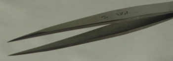 Dumont Style #0 Tweezer, High Precision Tips, INOX Stainless Steel, 115 mm