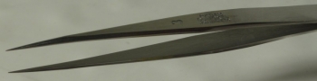Dumont Dumoxel Style #3 Tweezer, High Precision Tips, Antimagnetic Stainless Steel, 110 mm