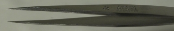Dumont Dumoxel Style #3c Tweezer, High Precision Tips, Antimagnetic Stainless Steel, 110 mm