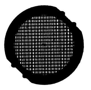 SPI Supplies Brand Titanium Grids for TEM, 300 Mesh, 3.05 mm Diameter, Vial of 25 Grids