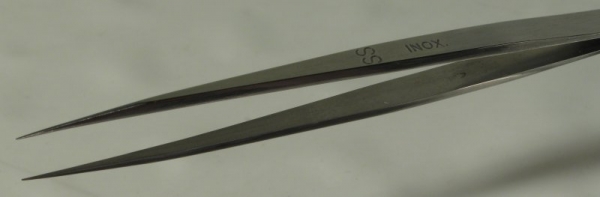 Dumont Electronic Tweezers, Style SS, INOX Stainless Steel, Polished, 135 mm