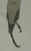 Dumont Dumoxel Specimen Mount Tweezers, 9 mm Diameter Ends, Antimagnetic Stainless Steel - - alt view 3
