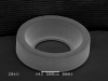 SPI Supplies Disc Aperture, Platinum,2 mm OD x 0.6 mm Thick x 1000 &micro;m Hole (AWSL) - - alt view 1