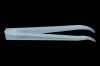SPI Supplies Precision Molded PTFE Tweezers, Angled Style - - alt view 1