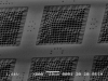 Perforated SiOx TEM membrane grids, .5x.5mm membrane, 50nm thick, 200um thick frame, 2um hole, Pk/10 - - alt view 2