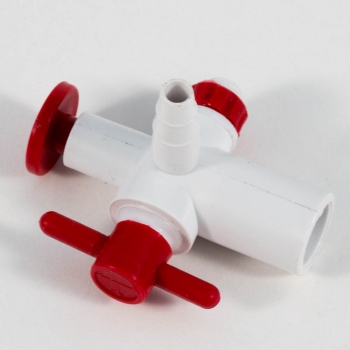 Stop Cock, Polypropylene with PTFE Plug for Secador Techni-Dome 360 (Available While Supplies Last)