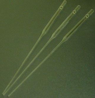 Pasteur Pipets, Glass, 9in.(229mm) Long, Box of 360