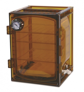 Lab Companion Vacuum Desiccator - Amber - 45L Capacity