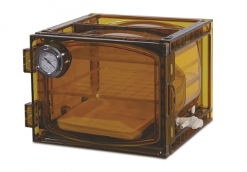 Lab Companion Vacuum Desiccator - Amber - 23L Capacity