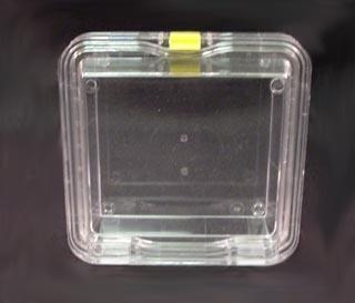 Membrane Storage Box, Square, OD: 125 x 125 x 50 mm High