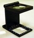 SPI Supplies Brand Linen Tester Black Plastic Frame 5x