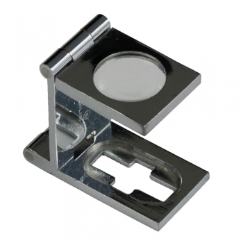 SPI Supplies Brand Linen Tester  Metal Frame 7x