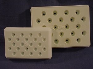 BEEM Capsule Holder with 22 Individually Numbered Cavities, For Size 00 BEEM Capsules