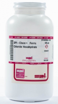 SPI-Chem Ferric Chloride Hexahydrate, 500 grams(No COC available)