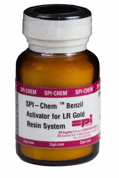 SPI-Chem Benzil Activator for LR Gold Resin System, 50 g, CAS# 134-81-6