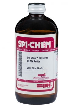 SPI-Chem Glycerine, 99.7% Purity, CAS #56-81-5, 450 ml