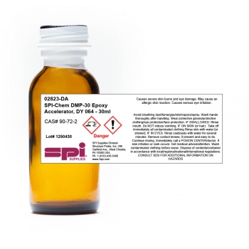 SPI-Chem DMP-30 Epoxy Accelerator, DY 064, for EM use only, 30 ml, CAS# 90-72-2 (CofC not available)
