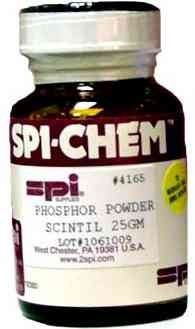 SPI-Chem P-47 Scintillator Powder for Recoating Scintillators, 25g