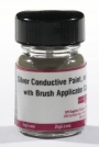 NO-VOC Silver Paint with Brush Applicator Cap, 0.5 troy oz.(15.5g)