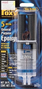 Permatex 5-Minute Quick Set Epoxy Glue in Cartridge Dispenser