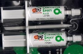 Conductive Silver Epoxy Kit in 2 x 0.25 oz (14 g total ) Tubes (CofC not available)