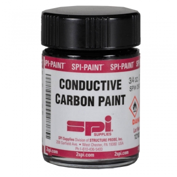 Carbon Conductive Paint with Brush Applicator Cap, 0.75 fl.oz. (21 ml)