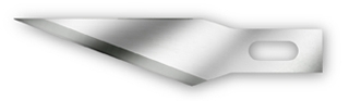 SPI Supplies Brand Lab Knife Blades, Straight, Style #11