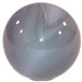 SPI Supplies Brand Agate Ball Mill Grinder Balls, 30 mm Diameter, Pack of 5 Balls