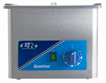 Ultrasonic Cleaner, L&amp;R Manufacturing Model Q-140H with timer, drain &amp; heater, 3.38quart (3.2 liter)