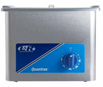 Ultrasonic Cleaner, L&amp;R Manufacturing Model Q-140, with Timer and Drain,3.75 Quart (3.2 Liter)
