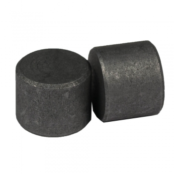 SPI Supplies Cylindrical SEM Mounts, 12x10 mm, Pure Carbon, Standard Finish