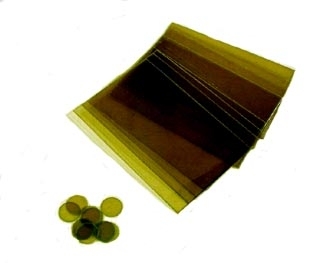 SPI-Chem Phlogopite Mica 25x25mm x 0.15 mm (0.006 in.) Thick Pack of 100 Sheets CAS# 12001-26-2