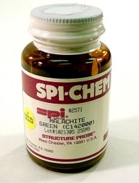 SPI-Chem Malachite Green (Basic Green 4), 25g, CAS#2437-29-8
