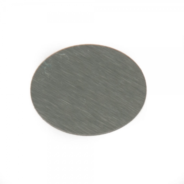 SPI Supplies Beryllium Planchet, 12.7 mm Diameter x 0.25 mm Thick, CAS #7440-41-7
