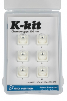 K-kit A: Chamber Height 200nm, Pkg 6