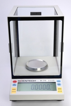 Scientech Electronic Analytical Balance Model SA310 100-240v Use, CE Certified