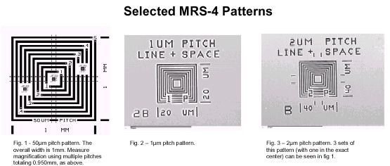 Geller Magnification Calibration Standard MRS-4XY Calibrated in XY but Without Retainer Ring