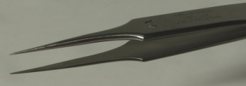 SPI-Swiss Style #4A Antimagnetic Stainless Steel Tweezer, High Precision, 110 mm