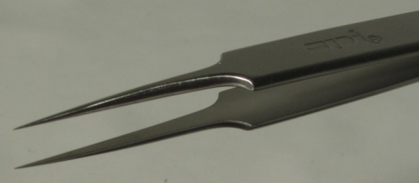 SPI-Swiss Style #5 Antimagnetic Stainless Steel Tweezer, High Precision, 115 mm long