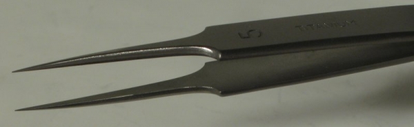 SPI-Swiss Titanium Style #5, High Precision Tweezers, 100% Antimagnetic
