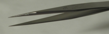SPI-Swiss Style #3c Antimagnetic Stainless Steel Tweezer, High Precision, 120 mm