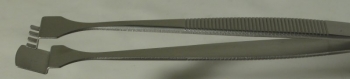 SPI-Swiss Wafer Style 4WF Tweezers, Antimagnetic Stainless Steel, 133 mm